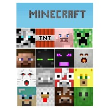 14887zu foaie de zahar Minecraft icons 20x15cm